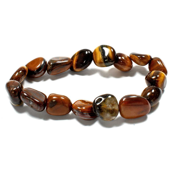 Gold Tiger's Eye Tumblestone Bracelet