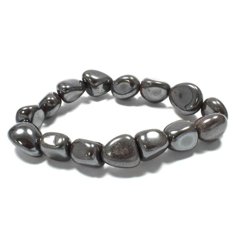 Hematite Tumblestone Bracelet