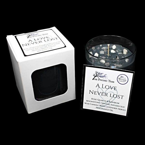 A Love Never Lost - Crystal Infused Scented Candle