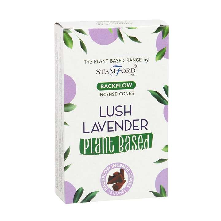Lush Lavender - Stamford Plant Based Backflow Incense Cones