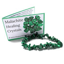 Malachite Stone Chip Bracelet