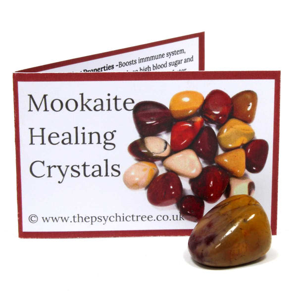Mookaite Polished Crystal & Guide Pack