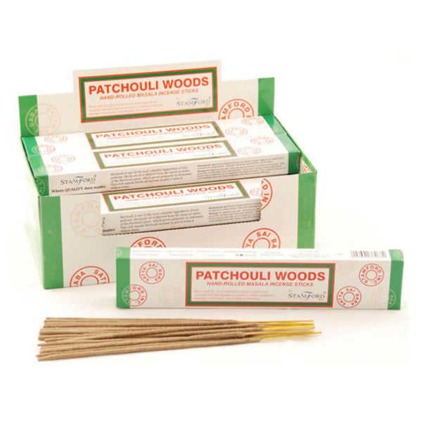 Patchouli Woods Masala - Stamford Incense Sticks