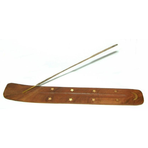 Brass Inlaid Incense Holder and Ashcatcher