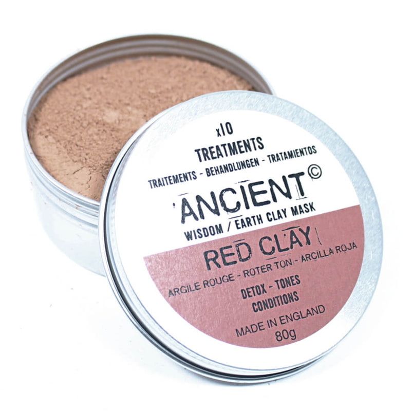 Anti-Inflammatory Red Clay Face Mask