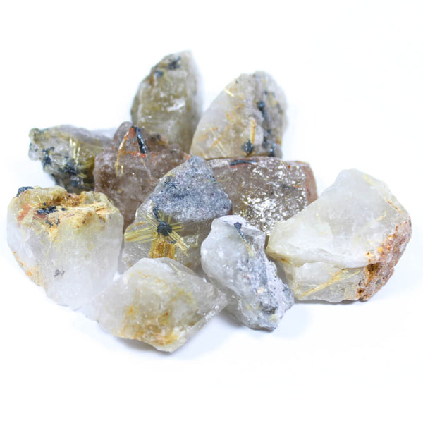 Rutilated Quartz Rough Healing Crystal
