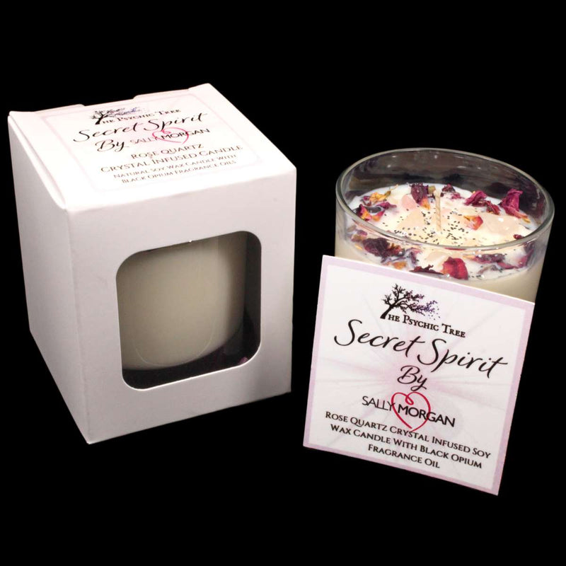 Secret Spirit by Sally Morgan - Crystal Infused Scented Candle
