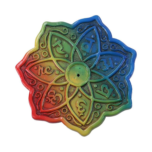 Rainbow Meditation Incense Burner