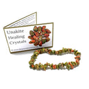 Unakite Stone Chip Bracelets