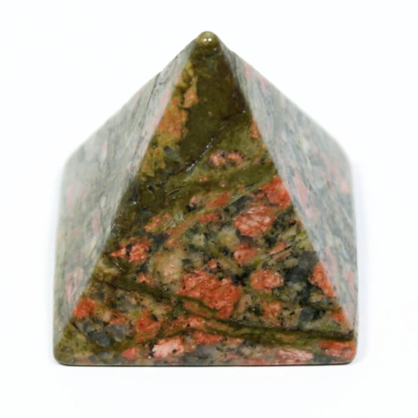 Unakite Pyramid (3cm)